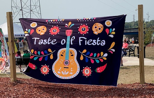 Taste of Fiesta Sign